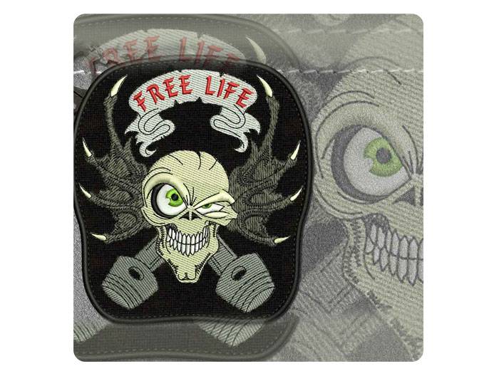 5pcs Custom Design Embroidery Patches Any Size Any Logo Personality DIY Badge Patch Biker Motorcycle Patch for Multiple Clothing Bags Vest Jackets