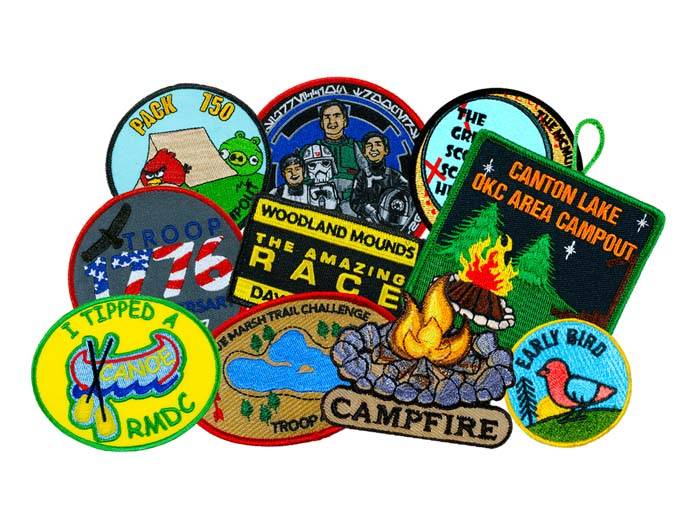 Girl Scout Patches + Custom patches